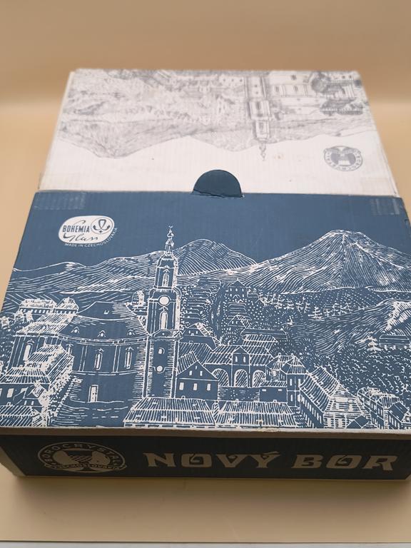 Zestaw kieliszków kryształowych BOHEMIA - nieużywane