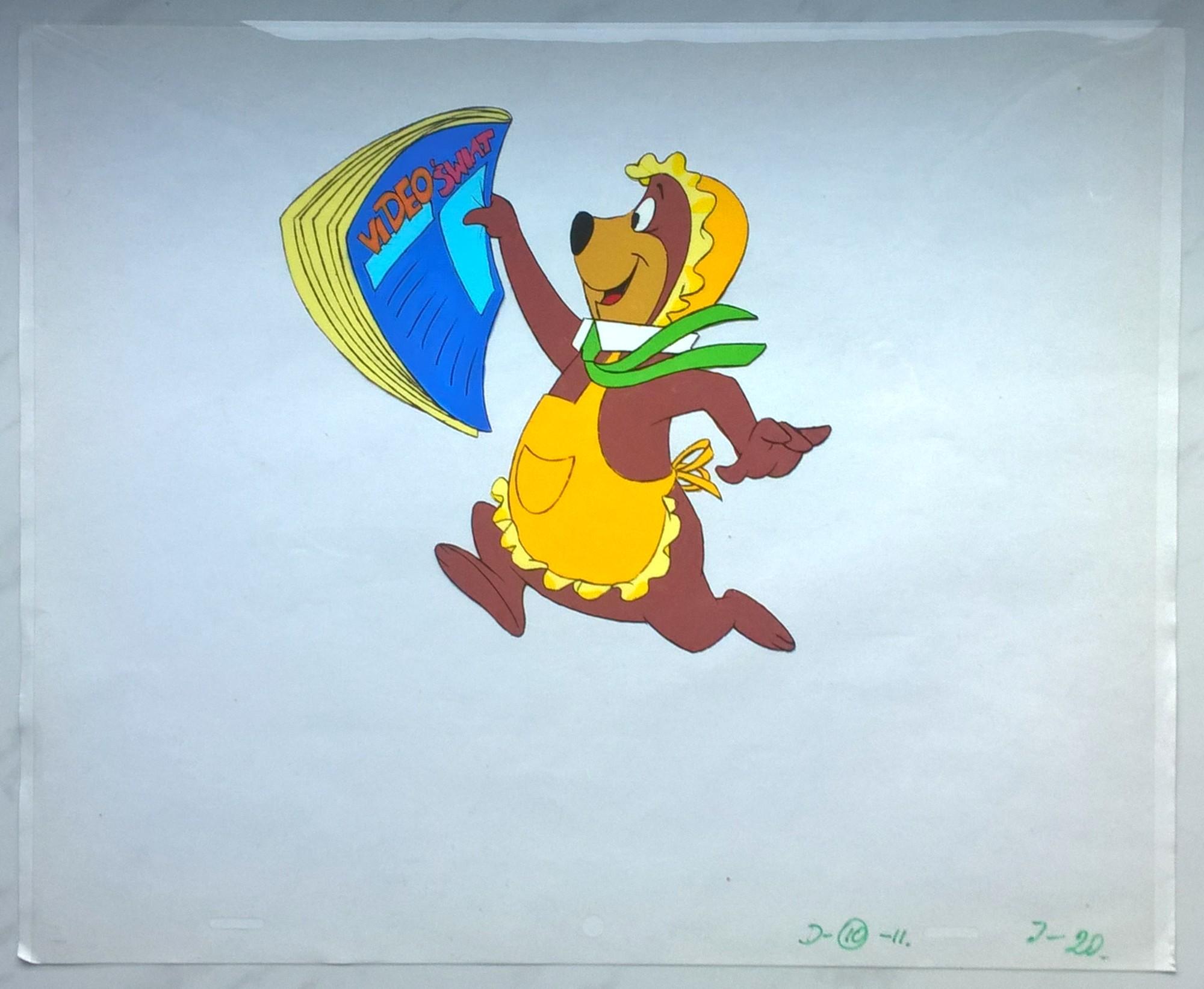 Folia animacyjna - Miś Yogi (Yogi Bear) z gazetą VIDEO ŚWIAT