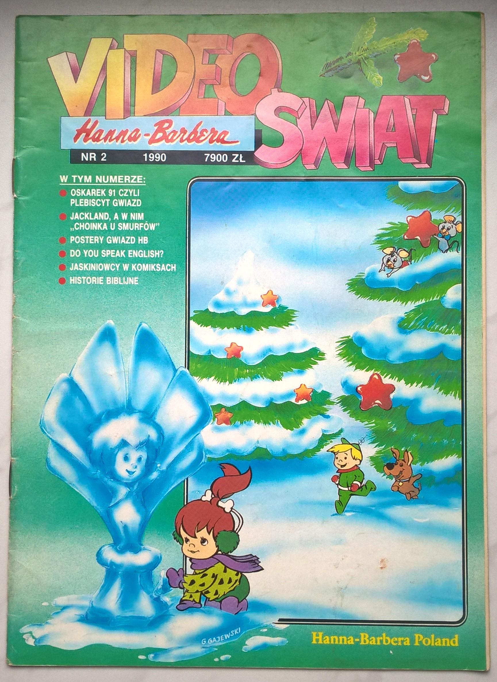 Czasopismo VIDEO ŚWIAT Hanna-Barbera – Nr 2, 1990 r.