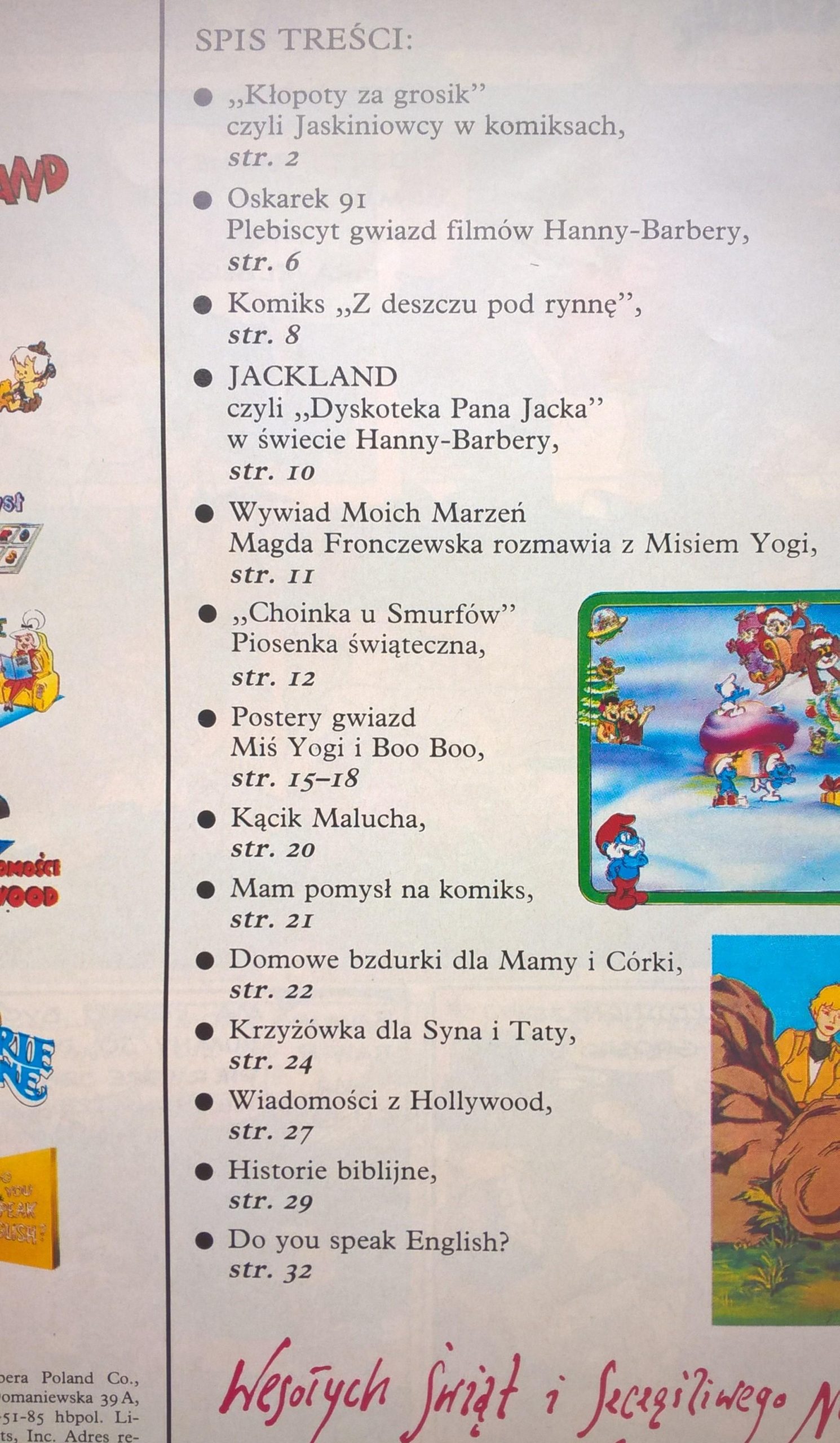 Czasopismo VIDEO ŚWIAT Hanna-Barbera – Nr 2, 1990 r.