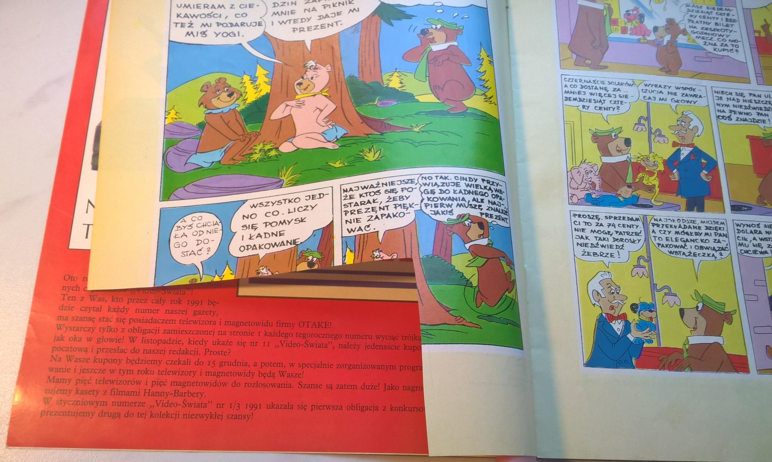 Czasopismo VIDEO ŚWIAT Hanna-Barbera – Nr 2, 1991 r.