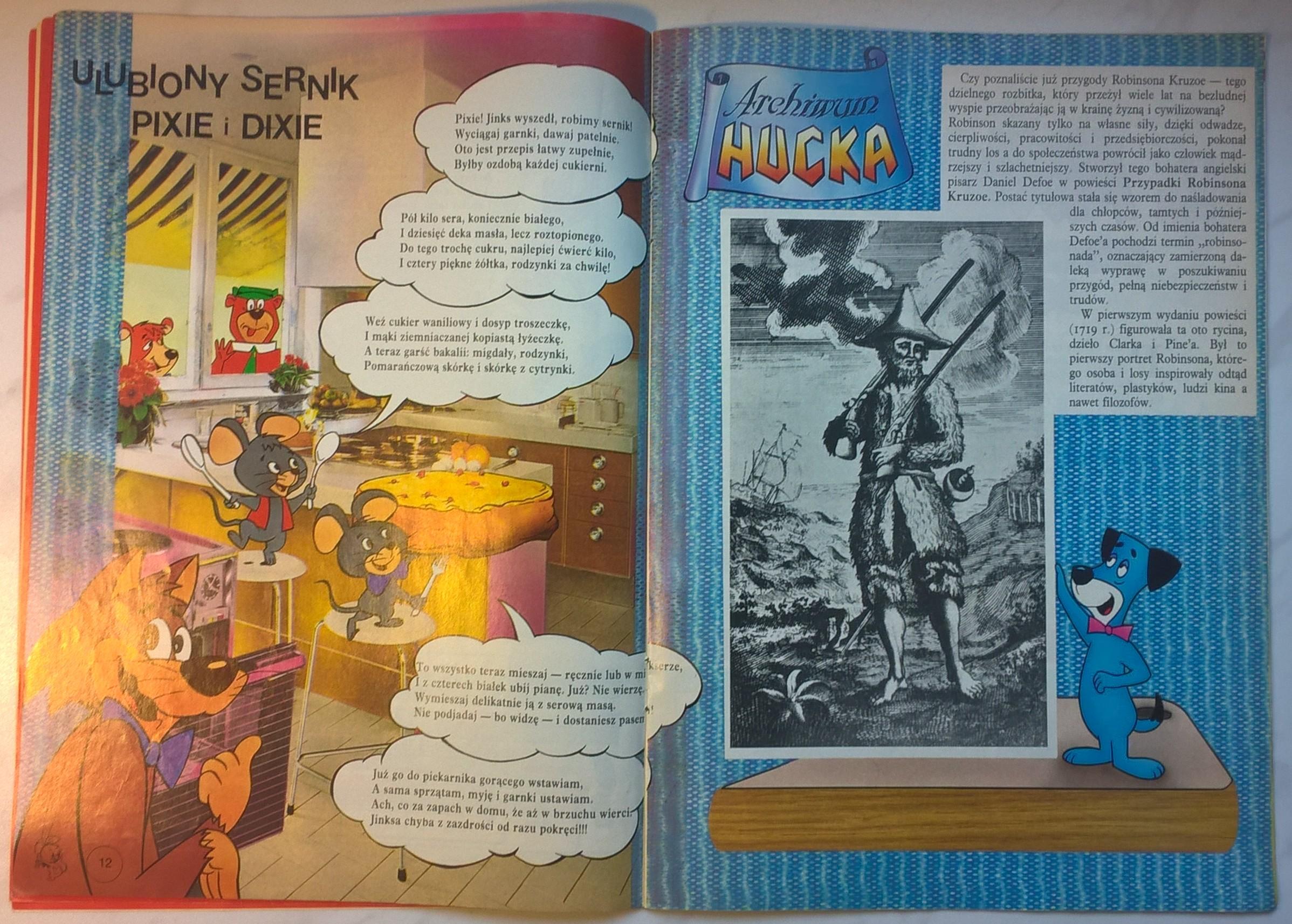 Czasopismo VIDEO ŚWIAT Hanna-Barbera – Nr 2, 1991 r.