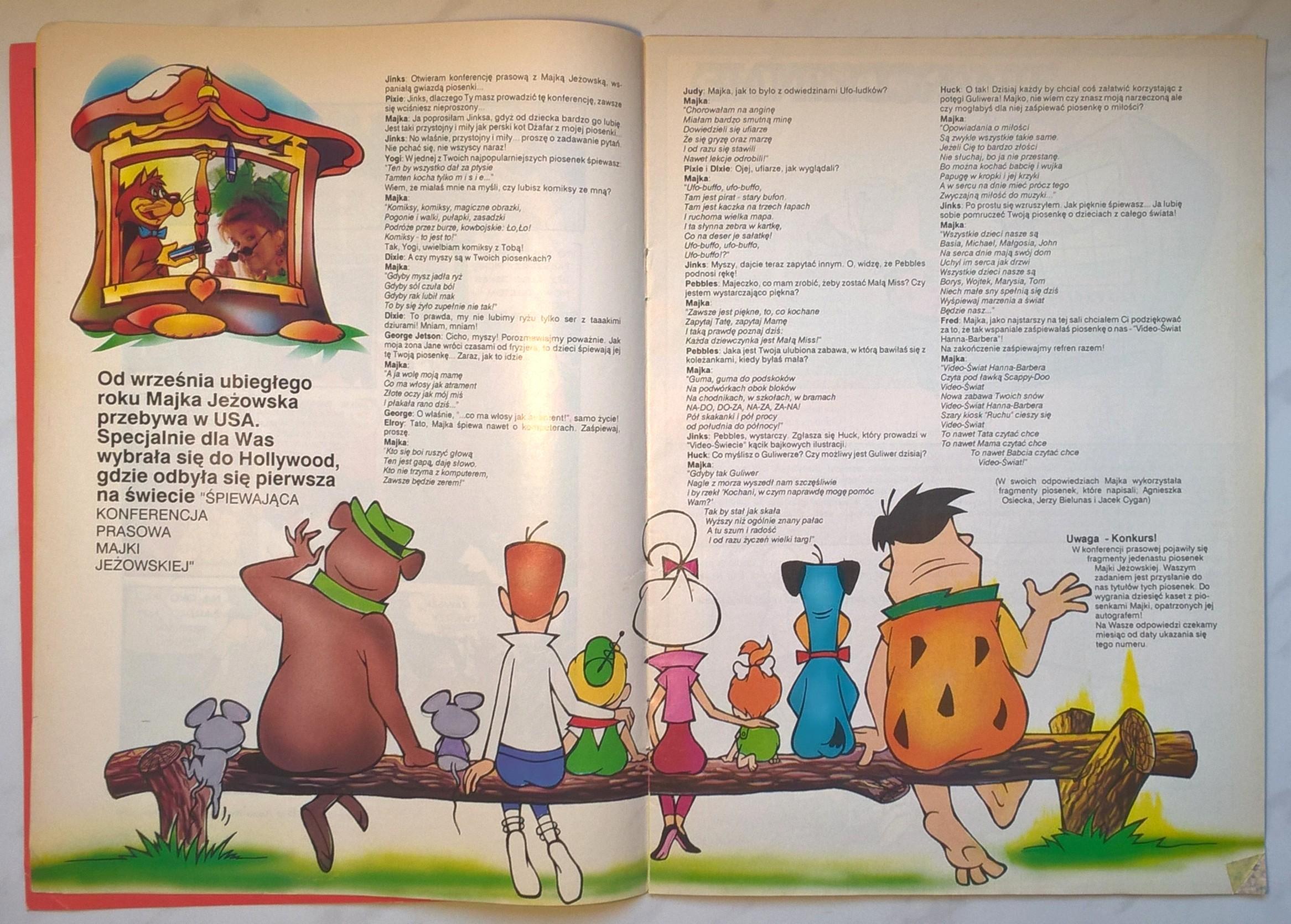 Czasopismo VIDEO ŚWIAT Hanna-Barbera – Nr 3, 1991 r.