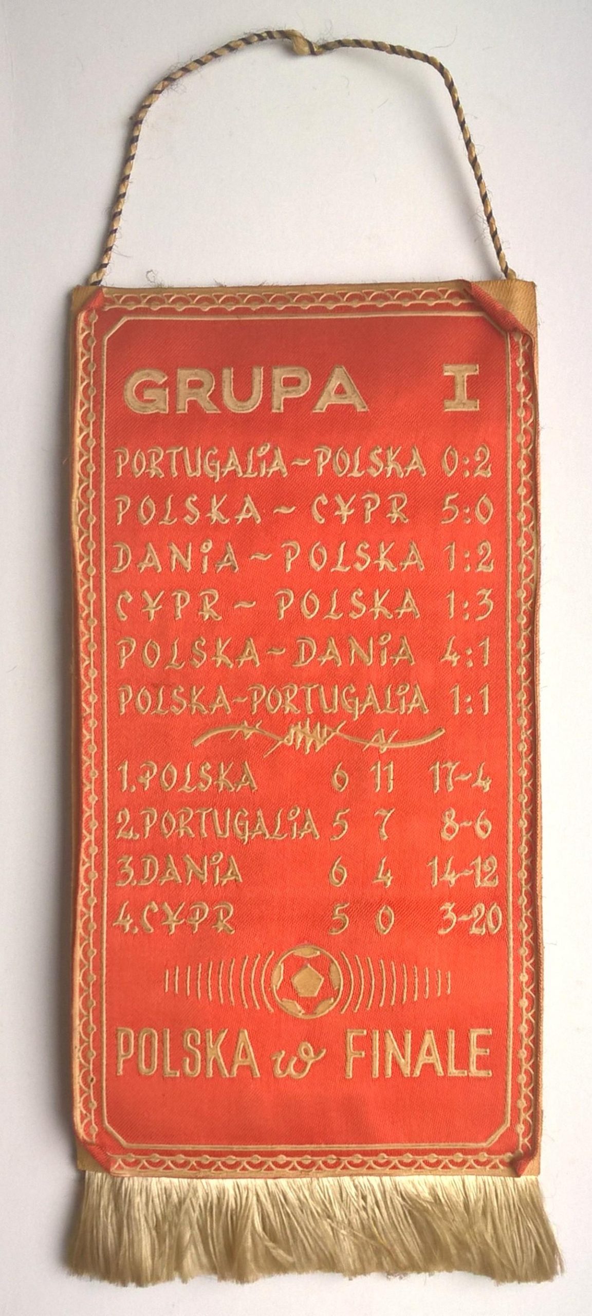 Proporczyk - XI Piłkarskie Eliminacje M. Św. - MUNDIAL-Argentina '78 - FIFA