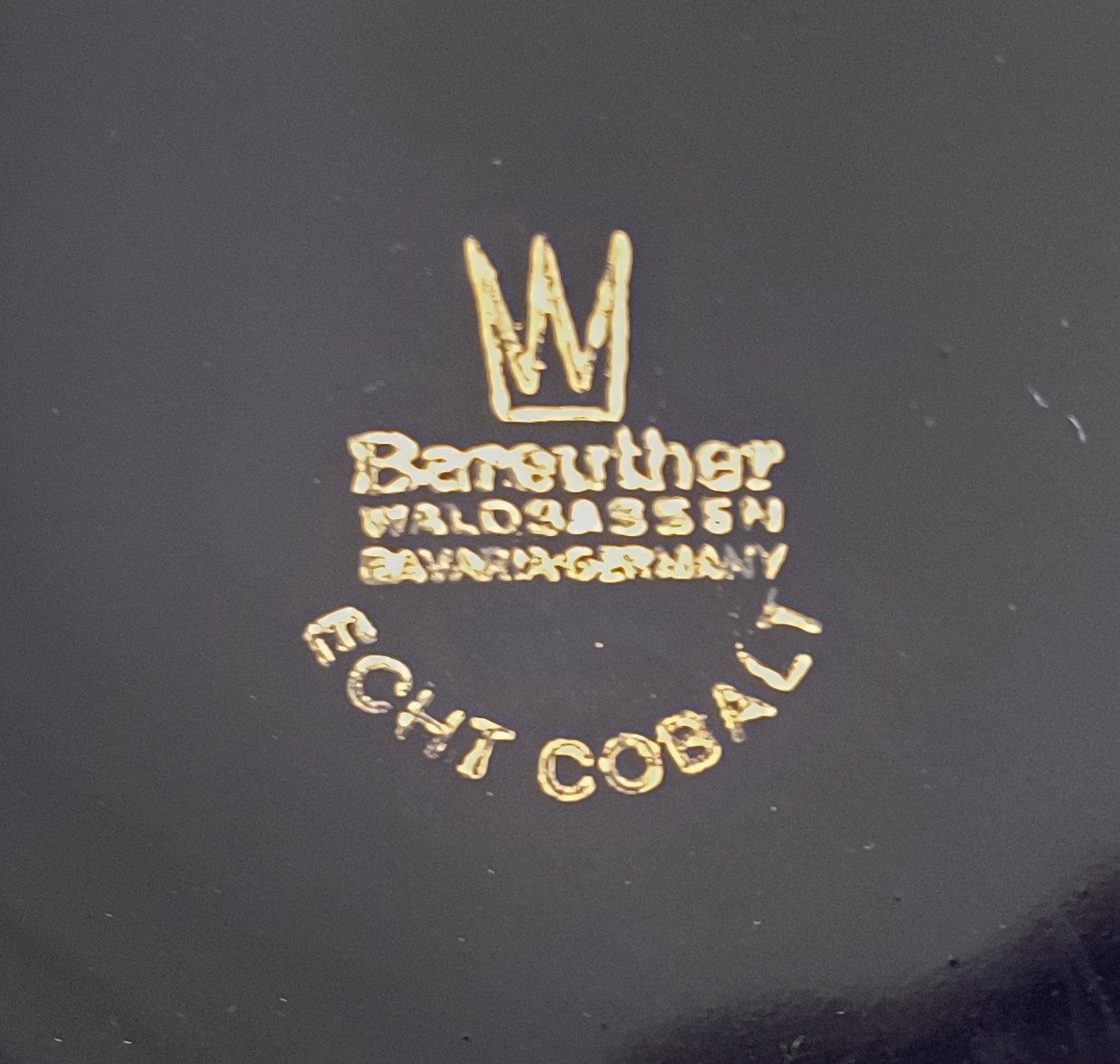 Puzderko-bombonierka porcelanowa - Bareuther Waldsassen, Bawaria-Niemcy