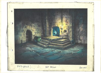 Tło animacyjne "THE BIBLE"-INT PRISON - Biblia-więzienie - HANNA-BARBERA