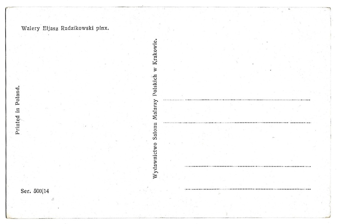 Pocztówka patriotyczno-religijna - Wesołego Alleluja!