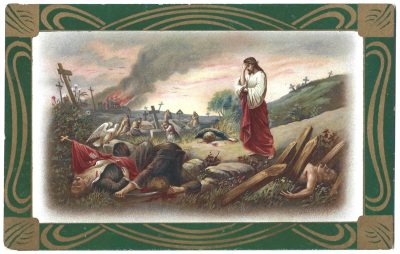 Pocztówka religijno-patriotyczna