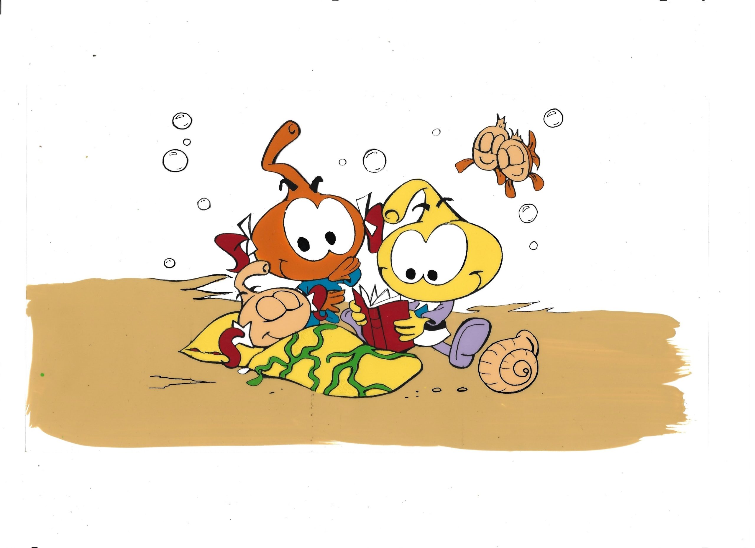 Folia celuloidowa z filmu animowanego HANNA-BARBERA - "THE SNORKS"