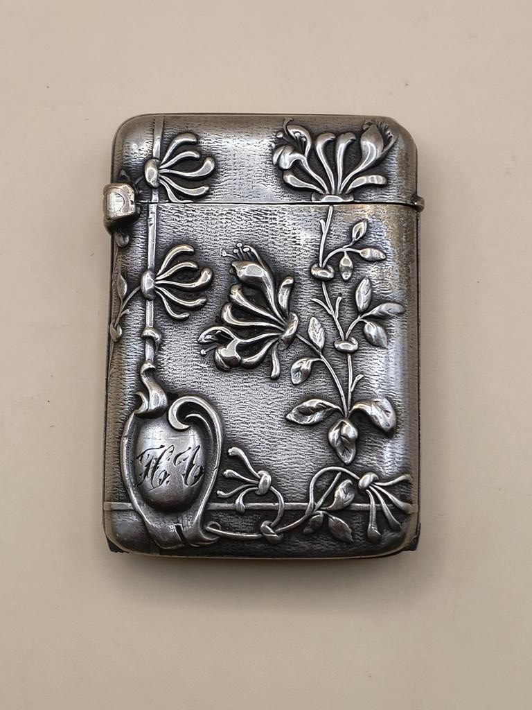 Pojemnik-pudełko na zapałki - z monogramem