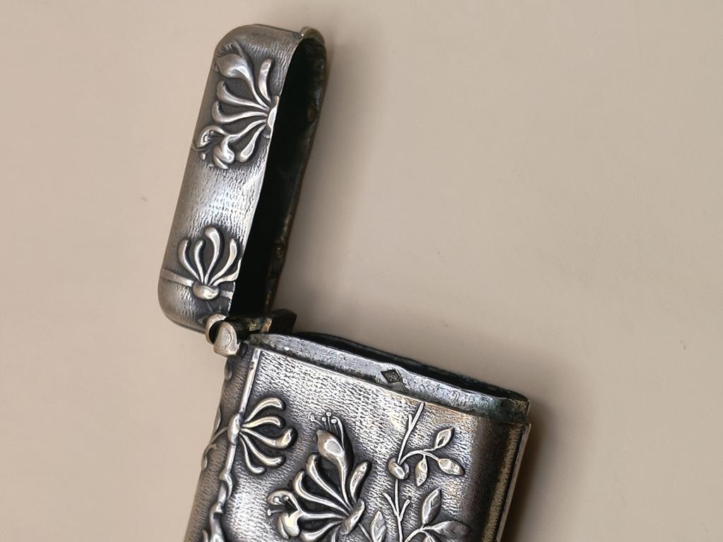 Pojemnik-pudełko na zapałki - z monogramem