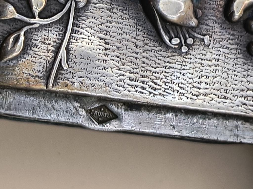 Pojemnik-pudełko na zapałki - z monogramem