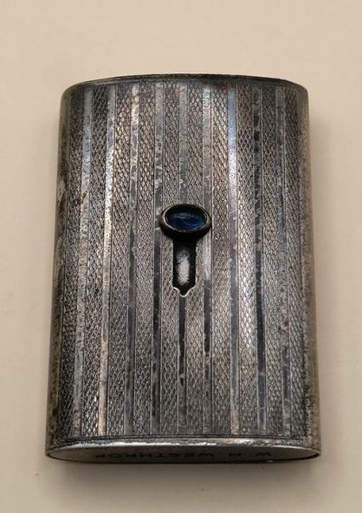 Pojemnik, pudełko na zapałki - sygnowane W. H. WESTHROP