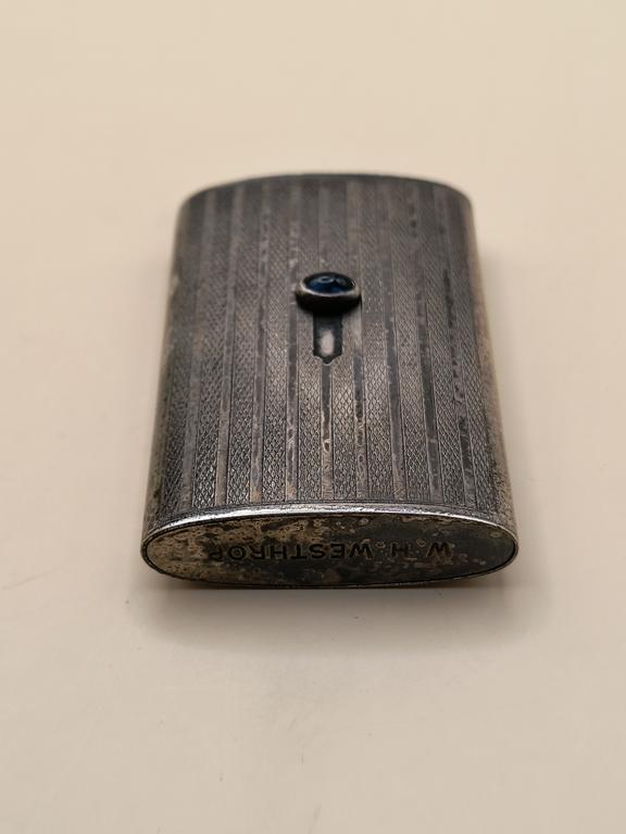 Pojemnik, pudełko na zapałki - sygnowane W. H. WESTHROP