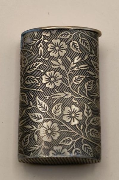 Etui na zapałki - zdobienia-motywy kwiatowe