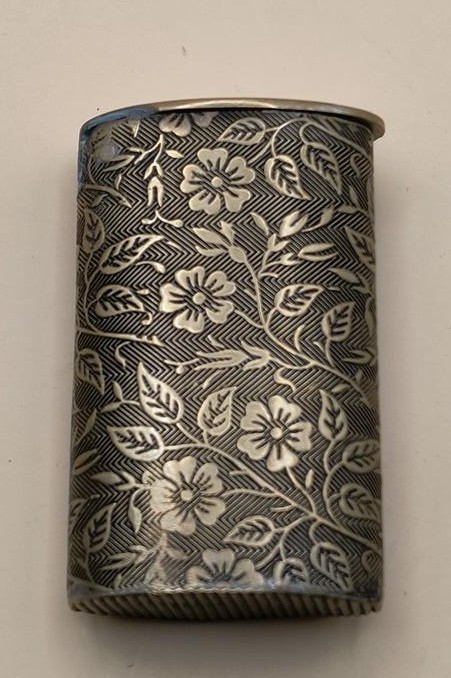 Etui na zapałki - zdobienia-motywy kwiatowe