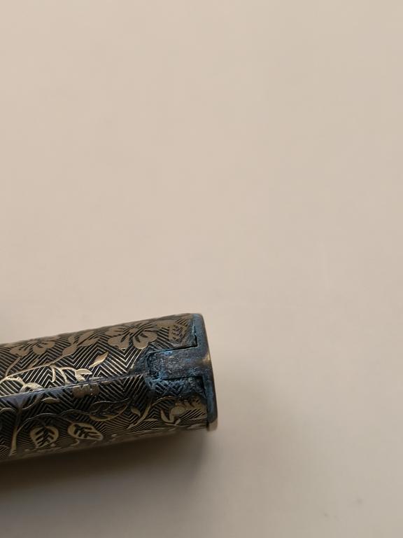 Etui na zapałki - zdobienia-motywy kwiatowe