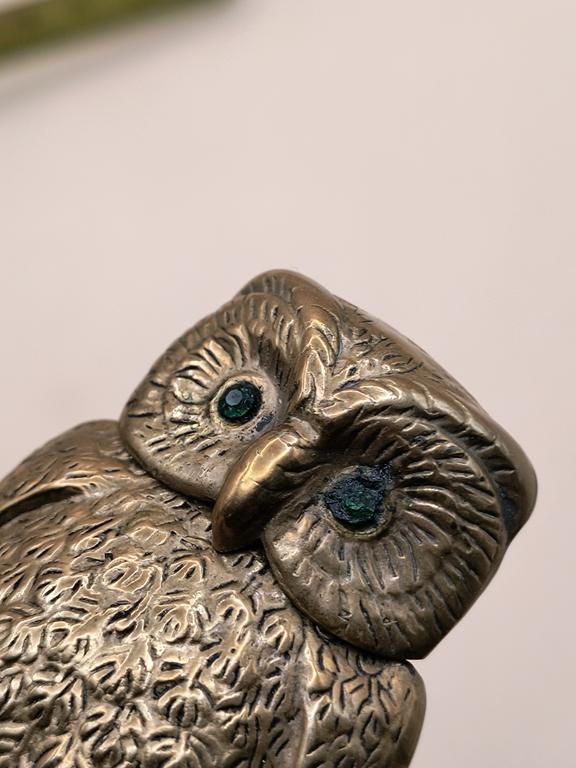 Pudełko, pojemnik - sowa