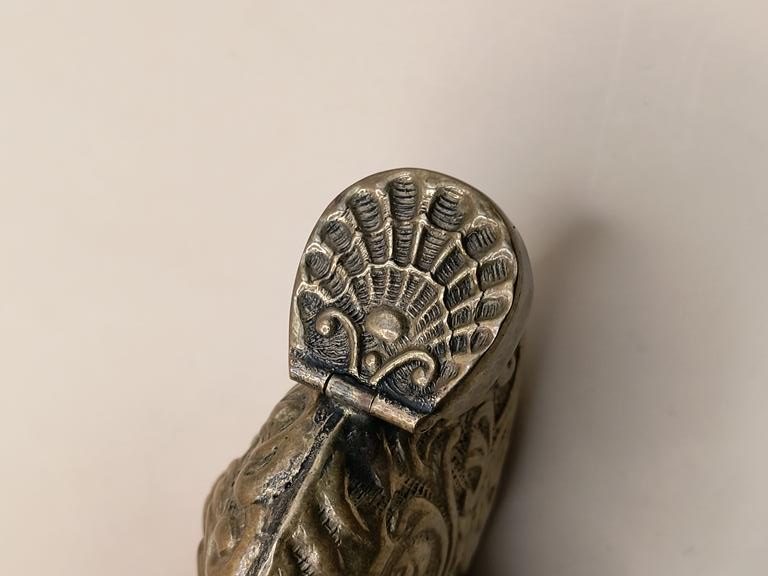 Pojemnik, etui na zapałki - kształt muszli