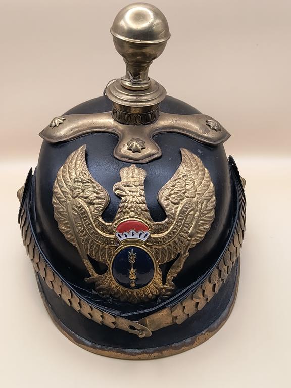 Hełm pikielhauba - PICKELHAUBE, Prusy-Niemcy