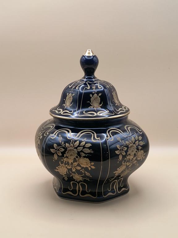 Puzderko-bombonierka porcelanowa - Bareuther Waldsassen, Bawaria-Niemcy