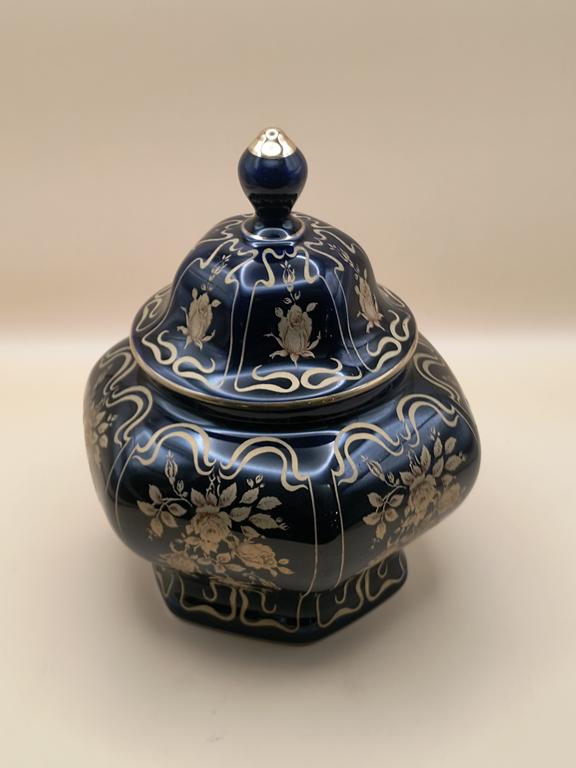 Puzderko-bombonierka porcelanowa - Bareuther Waldsassen, Bawaria-Niemcy