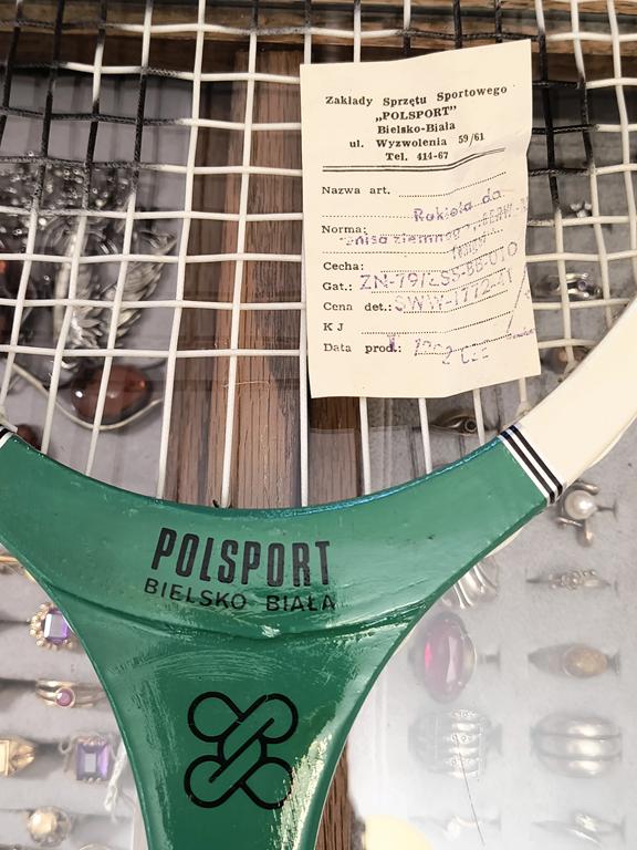 Rakiety do tenisa POLSPORT Bielsko-Biała, 1962 r.