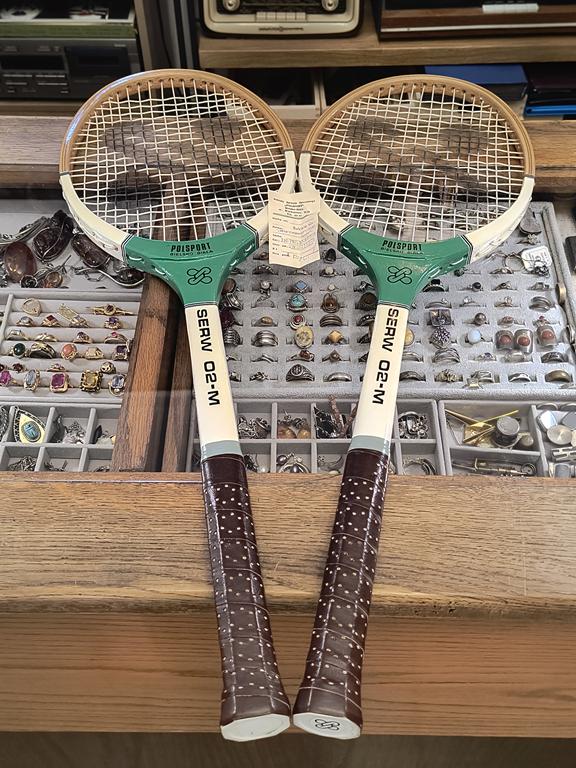 Rakiety do tenisa POLSPORT Bielsko-Biała, 1962 r.