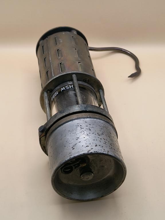 Lampa górnicza benzynowa