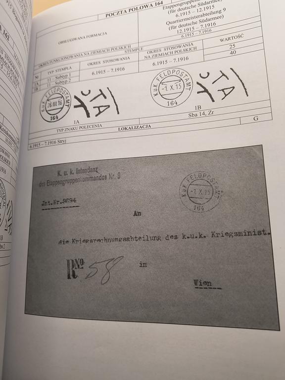 Książka "Austro-węgierskie poczty polowe na ziemiach polskich w czasie I. Wojny Światowej" Janusz Manterys, 2015 r.