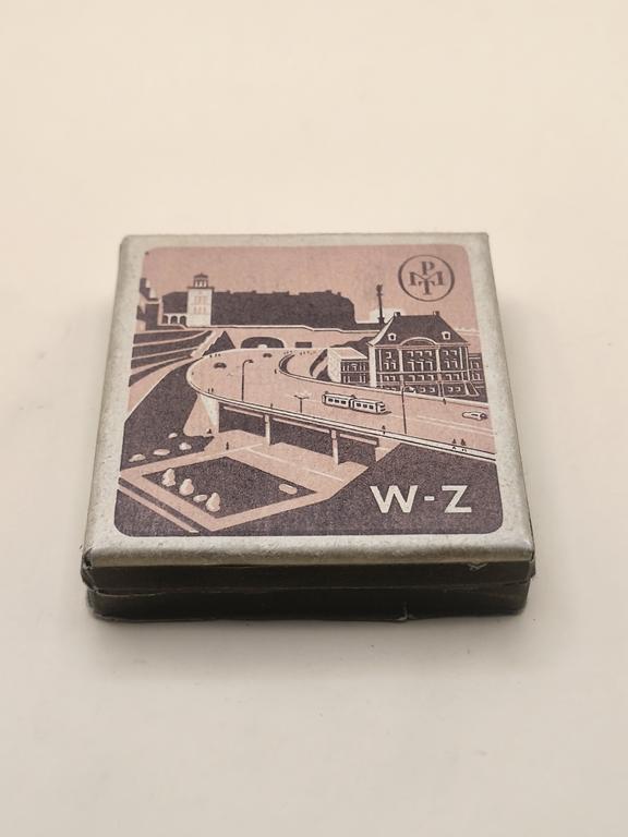 Pudełko po papierosach W-Z