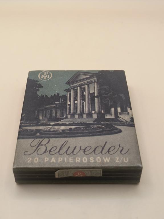 Pudełko po papierosach Belweder