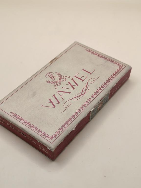 Pudełko po papierosach WAWEL