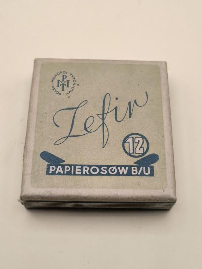 Pudełko po papierosach ZEFIR