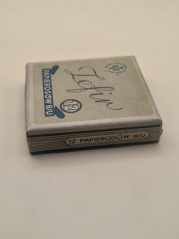Pudełko po papierosach ZEFIR