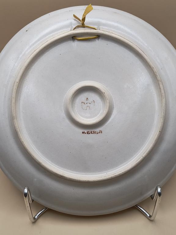 Talerz dekoracyjny - Zakłady Ceramiczne "Bolesławiec"