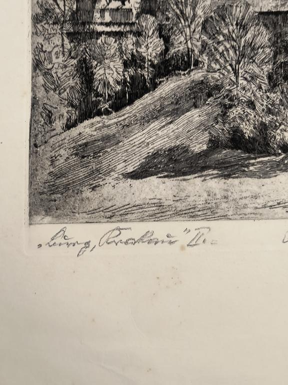 Stara grafika – Kraków. Wawel