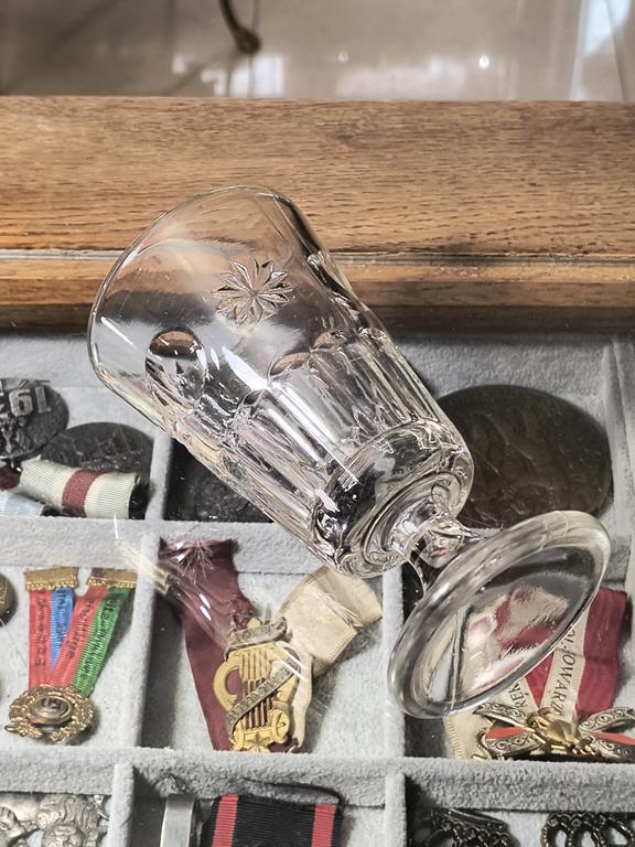 Kielich szklany - karczmiak, XIX-XX w.