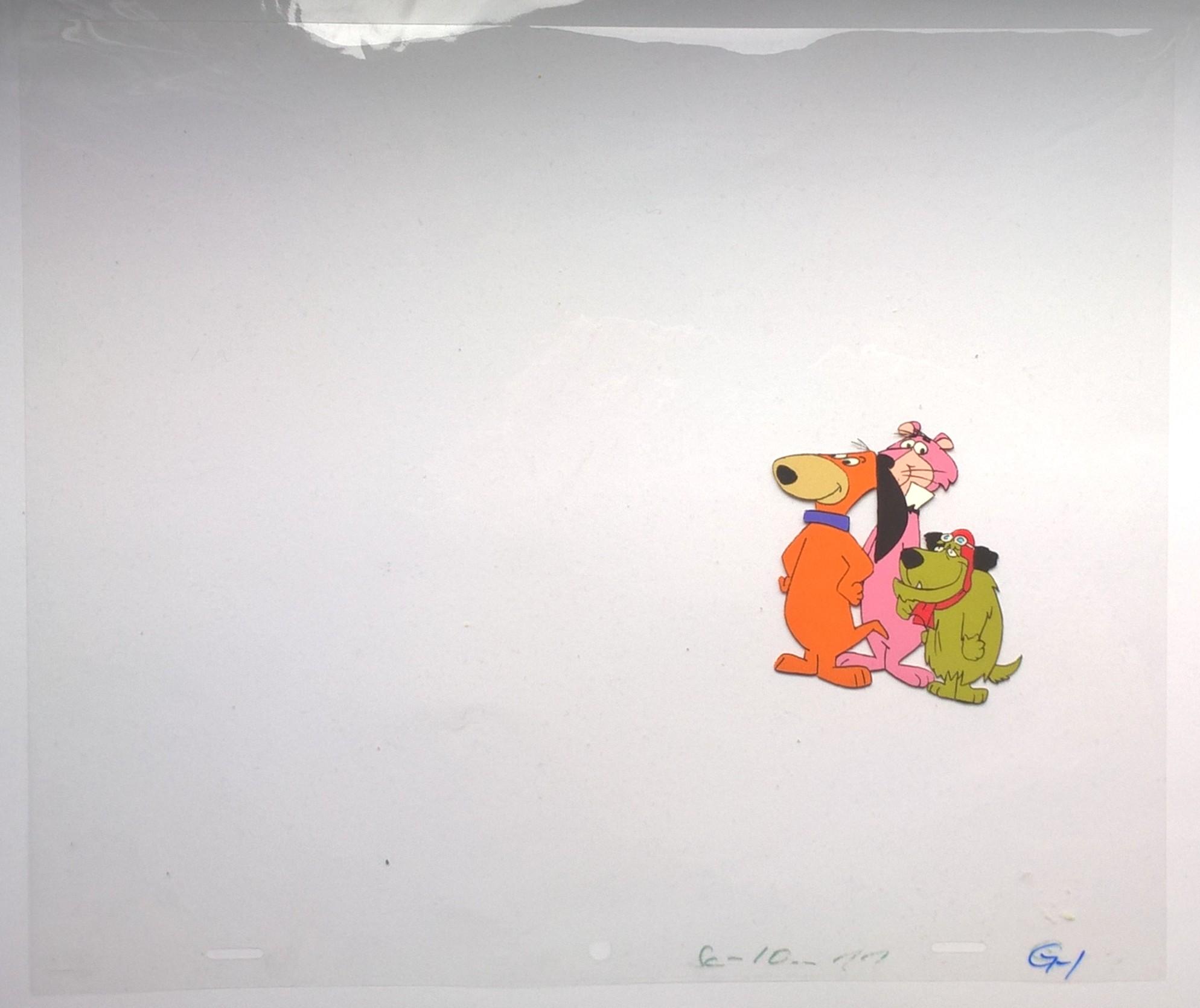 Folia animacyjna z postaciami z bajek Hanna-Barbera – DOGGIE DADDY, SNAGGLEPUSS i MUTTLEY