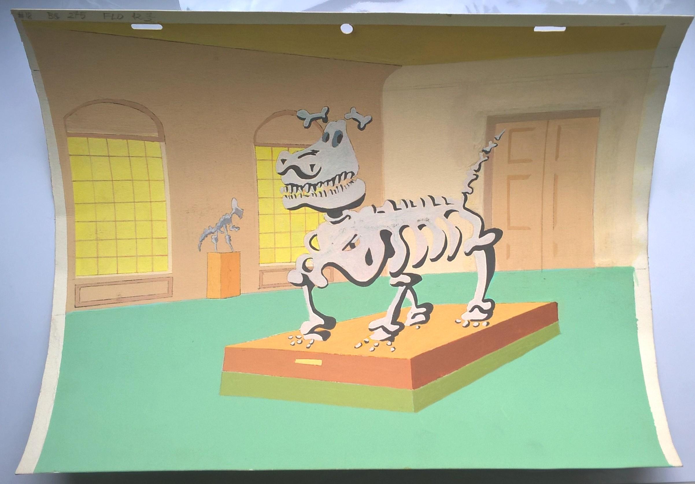 Tło animacyjne z bajki Hanna-Barbera