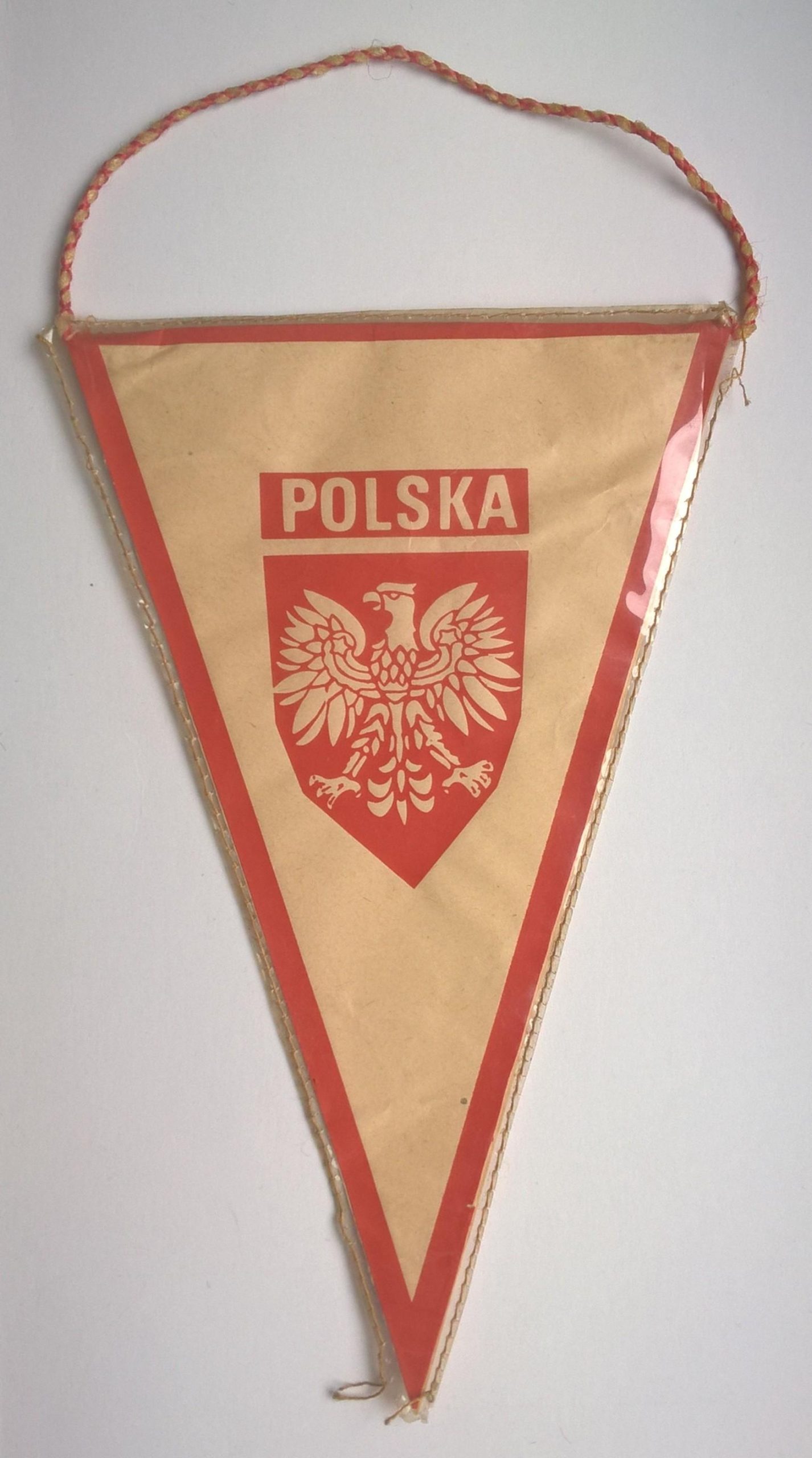 Proporczyk WIDZEW ŁÓDŹ Robotnicze Towarzystwo Sportowe POLSKA