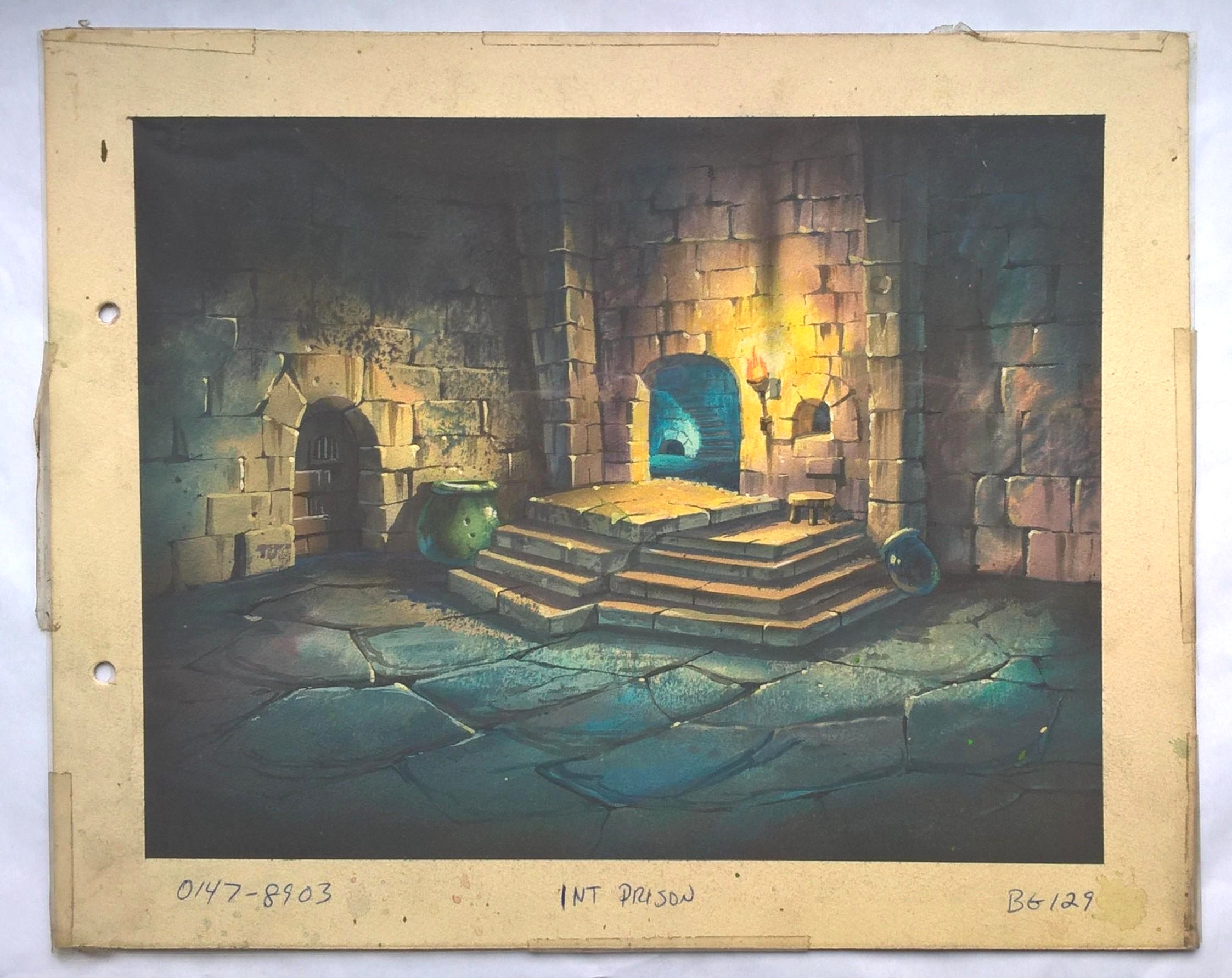 Tło animacyjne "THE BIBLE"-INT PRISON - Biblia-więzienie - HANNA-BARBERA