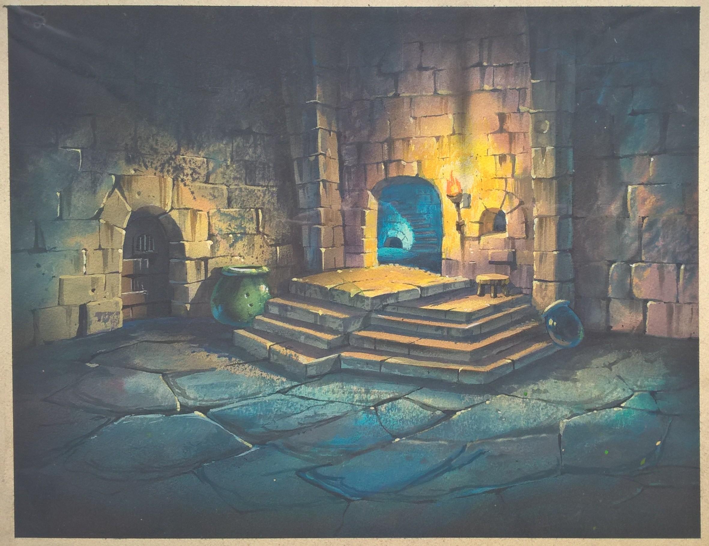 Tło animacyjne "THE BIBLE"-INT PRISON - Biblia-więzienie - HANNA-BARBERA