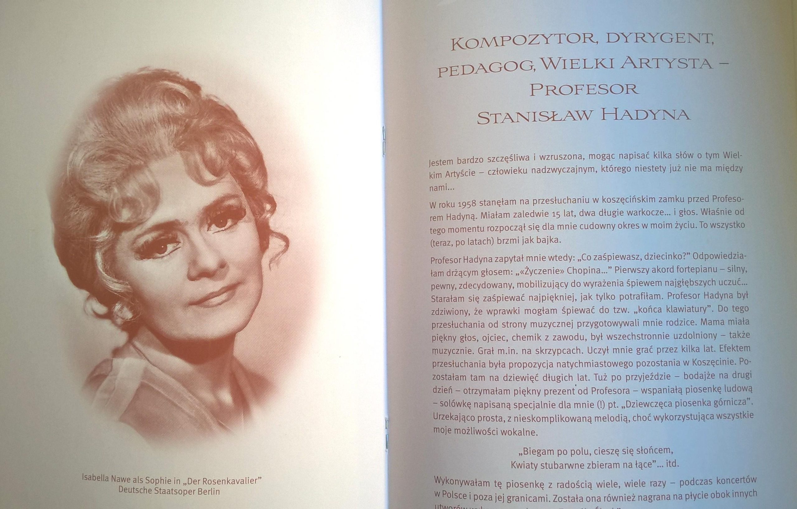 Książka "Stanisław Hadyna we wspomnieniach", 2009 r.