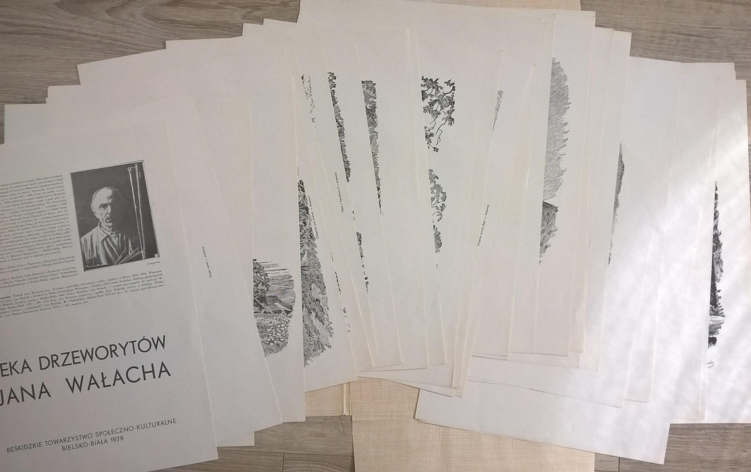 Teka drzeworytów Jana Wałacha, 1979 r.