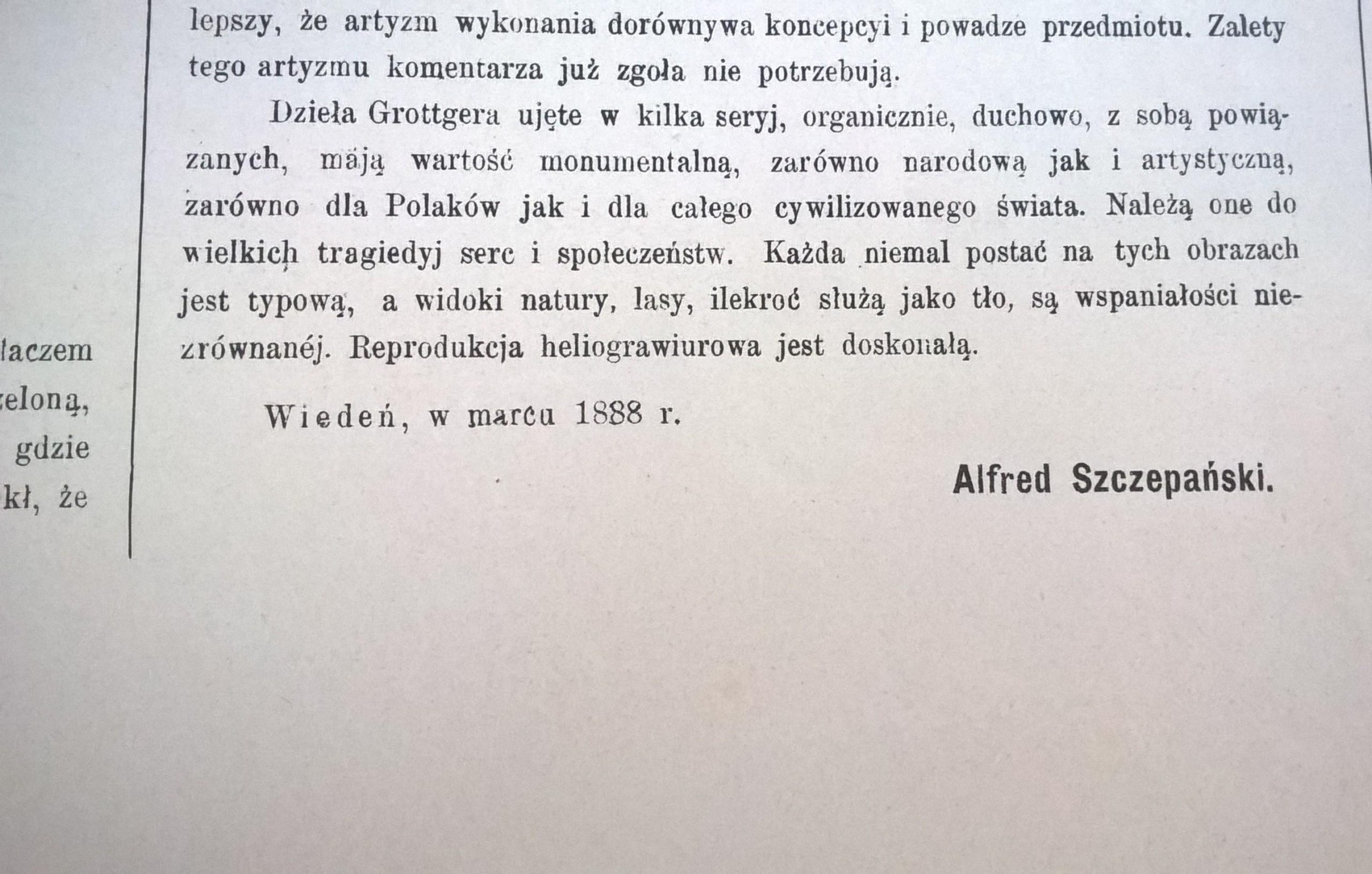 ALBUM GROTTGERA - reprodukcje obrazów Artura Grottgera, 1888 r.-rezerwacja