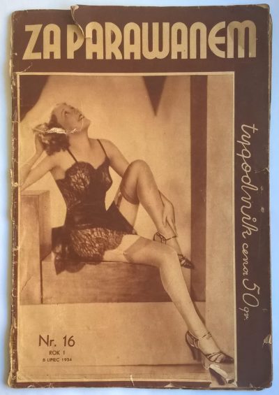 Czasopismo "Za parawanem", 1934 r.