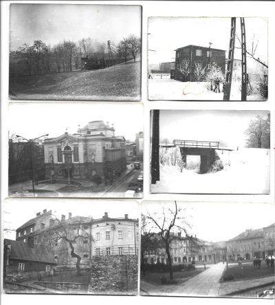 Zestaw zdjęć Bielska-Białej, lata 70-te - 6 sztuk