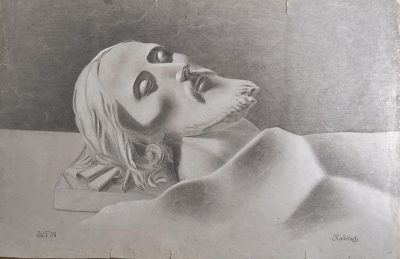 Szkic - Jezus Chrystus, 1908 r.