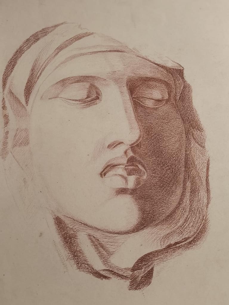 Szkic, obrazek - Alfred Modes, 1910 r.